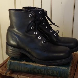 Frye Combat Boots